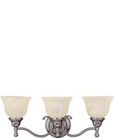  Soho 3-Light Bathroom Vanity Satin Nickel 11058SVSN