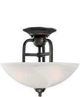  Woodbury 3-Light Semi-Flush Antique Bronze 1334-20