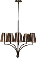  Montreux 5-Light Chandelier Roman Bronze 1525 RB