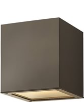  Kube 1-Light Outdoor Ceiling Mount Bronze 1763BZ